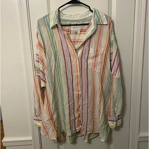 American Eagle Oversized Button Down